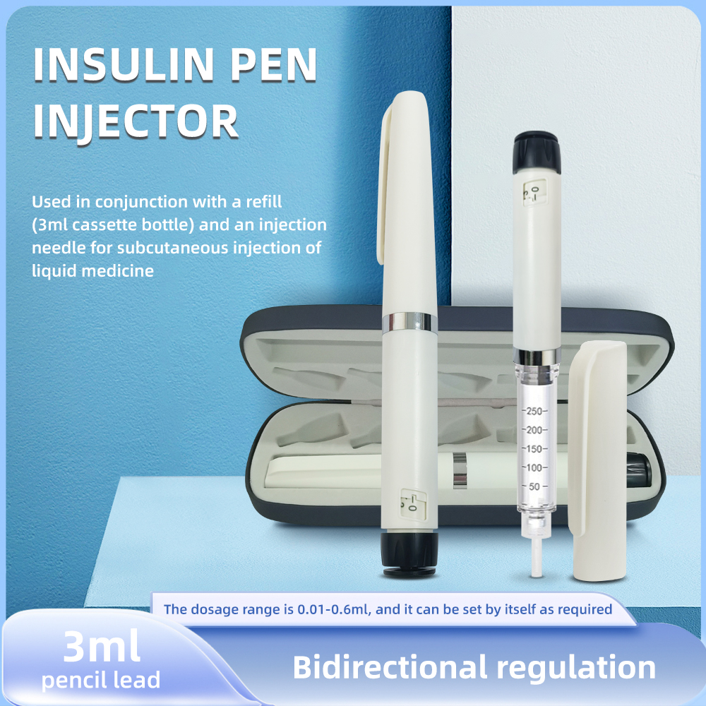 Dual Monitor Stand - Reusable Insulin Pen Injector for 3ml