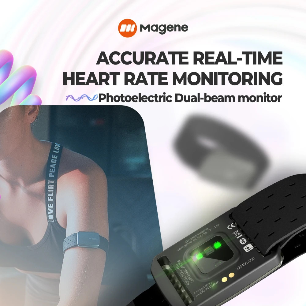 Magene H803 Heart Rate Armband - Dual Monitor Stand recensione e prezzo