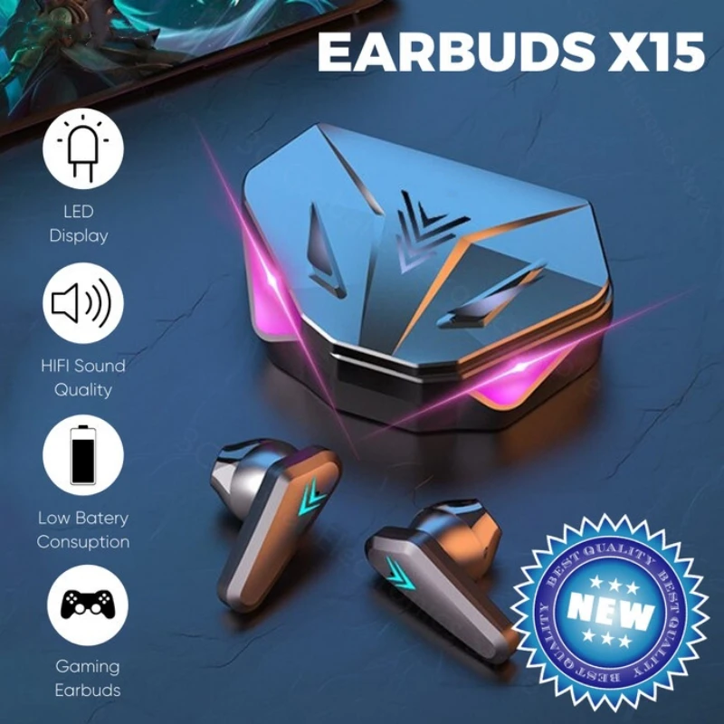 1PCS X15 TWS x15 pro wireless  - Esports Gaming Phone recensione e prezzo