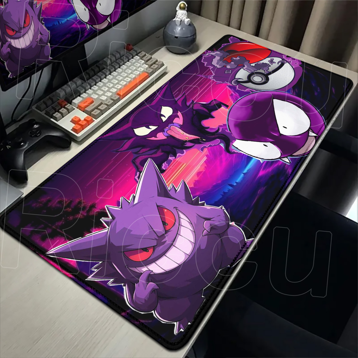 2026 New P-pokemon Gengar Wall - Esports Gaming Wallpaper recensione e prezzo