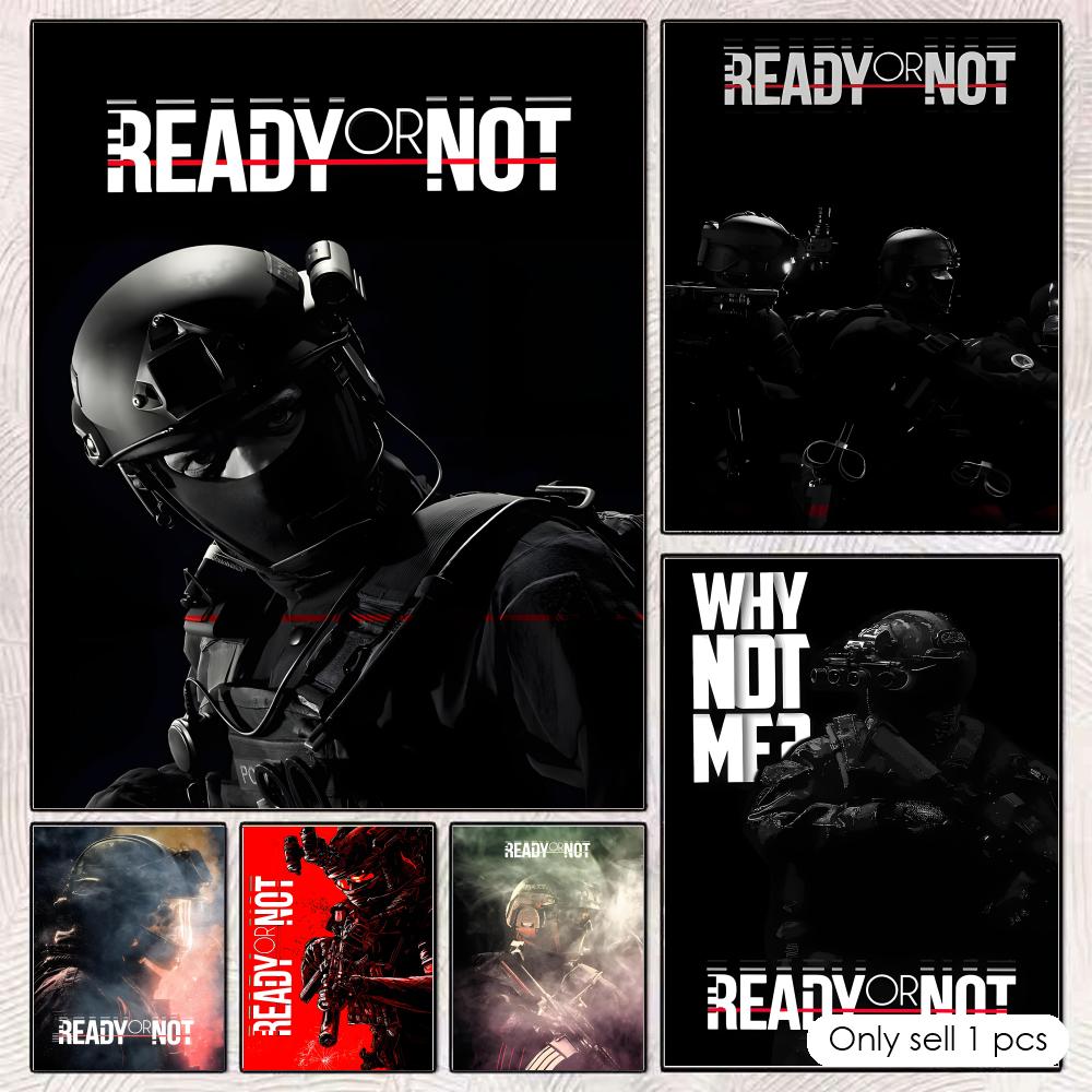 R-Ready or N-NotS Poster HD Wa - Esports Gaming Wallpaper recensione e prezzo