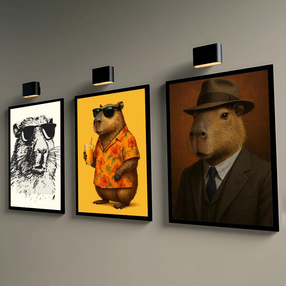 Sunglasses Capybara Print Wall - Esports Gaming Wallpaper recensione e prezzo