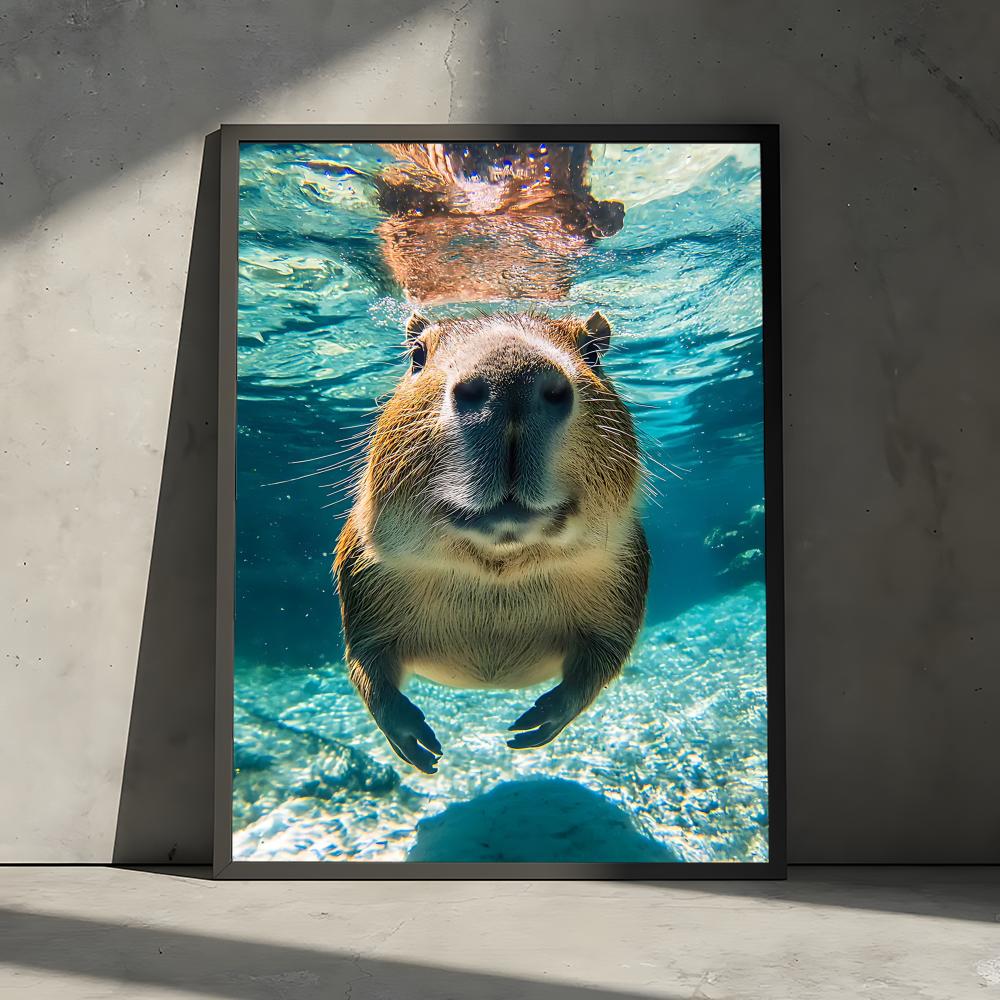Healing Capybara Poster Art Po - Esports Gaming Wallpaper recensione e prezzo