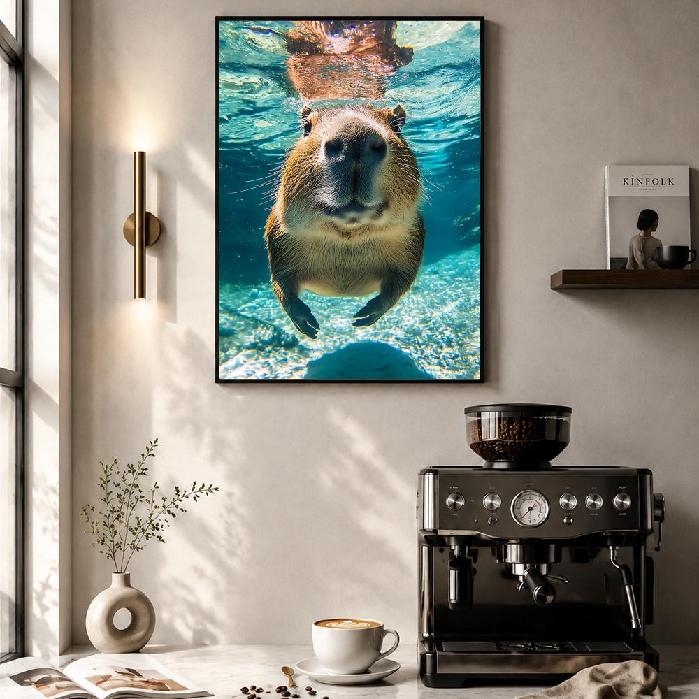 Healing Capybara Poster Art Po - Esports Gaming Wallpaper recensione e prezzo