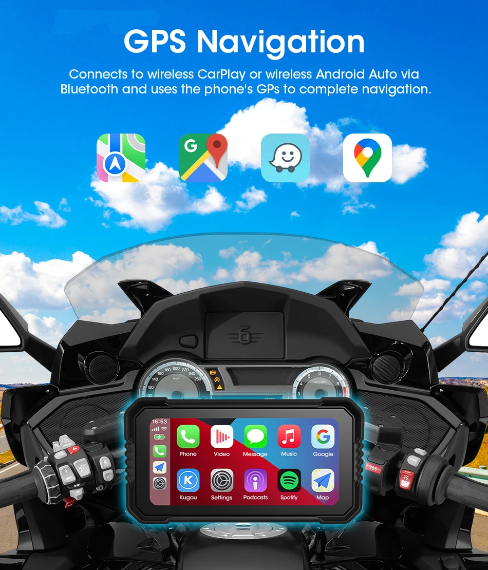 6.25 inch Carplay Screen Motor - Dual Monitor Stand recensione e prezzo