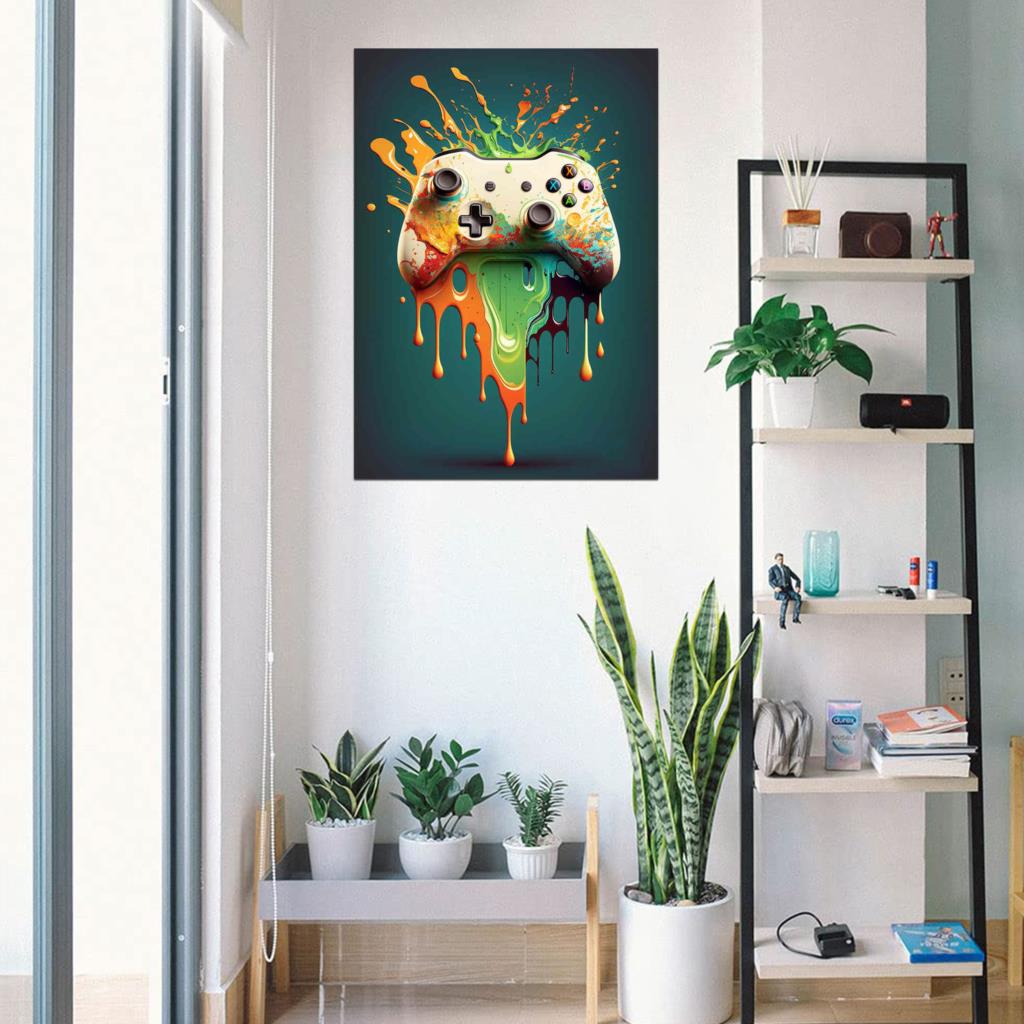 80s Colorful Punk Neon Gamer C - Esports Gaming Wallpaper recensione e prezzo