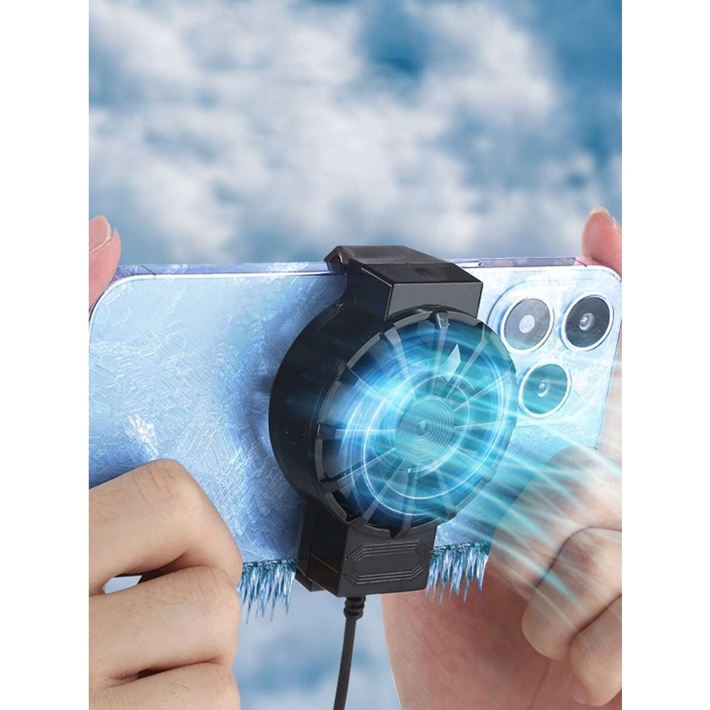 1pc Back Clip Usb Cooling Fan  - Esports Gaming Phone recensione e prezzo