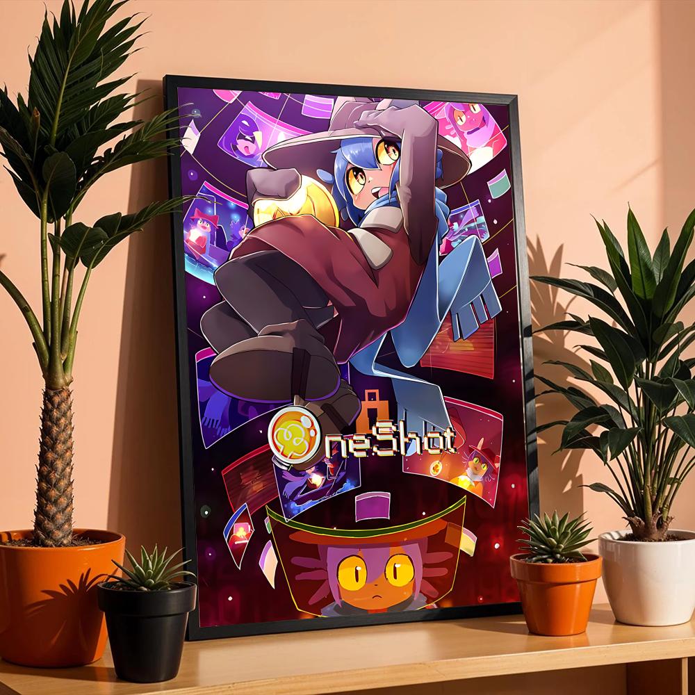 Puzzle Game O-OneShotS Poster  - Esports Gaming Wallpaper recensione e prezzo