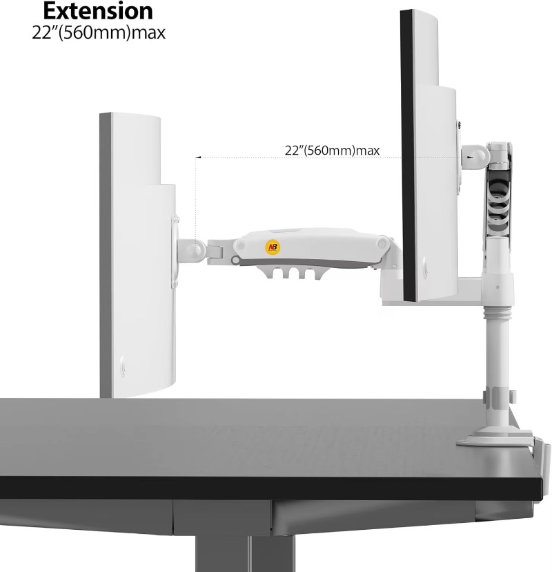 Dual Monitor Desk Mount Stand  - Dual Monitor Stand recensione e prezzo